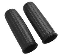 Lot de 2 poignées de rechange en caoutchouc pour brouette de jardin - Diamètre intérieur : 30 mm - 114 x 16 mm