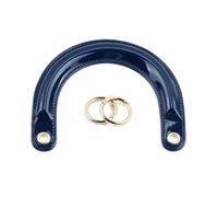 Lot de 2 poignées de rechange en cuir pour sac à bandoulière, boucle de couleur unie pour portefeuilles pour femmes et accessoires de réparation de bricolage