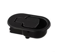 Lot de 2 poignées de rechange pour fauteuil inclinable | Levier de libération ovale pour canapé et chaise | Partie de préhension en ABS avec câble de 3 mètres et 6 mm | Matériel inclinable manuel et