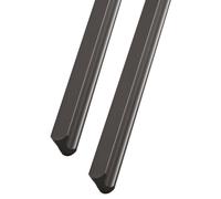 Lot de 2 poignées de tiroir, poignées de Placard, Boutons de Porte d'armoire, poignées de Porte de Cuisine, Anneau de Porte, profilé en Alliage d'aluminium, leviers de Porte pour Commode, sa