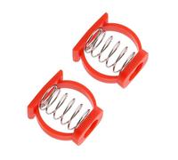 Lot de 2 poignées de vélo durables avec boucle à ressort pour réparer la stabilité et le confort