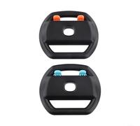 Lot de 2 poignées de volant pour Nintendo Switch 2 Joycon avec ABS lisse et design ergonomique pour un multijoueur prolongé