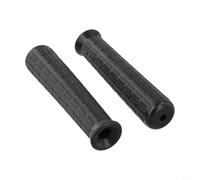 Lot de 2 poignées en caoutchouc noir pour brouette, antidérapant et absorbant les chocs, pour jardin et usage intensif (114 x 10 mm)