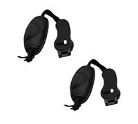 Lot de 2 poignées en Cuir avec dragonne, compatibles avec Nikon et Canon (Non compatibles avec Les appareils Photo à écran Rabattable).