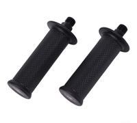 Lot de 2 poignées ergonomiques à manivelle avec nœuds de massage, poignées M12/M14, pour équipement de fitness, musculation et rééducation des mains (M-14)