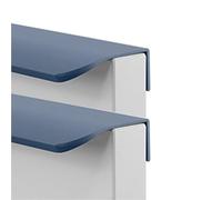 Lot de 2 poignées Invisibles pour placards de Cuisine, poignées de tiroir cachées, poignées de Porte profilées en Alliage d'aluminium à Bord Arrondi pour Armoire, Salle de Bain (1200 mm, ble