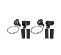 Lot de 2 poignées levier vitesse pour vélo