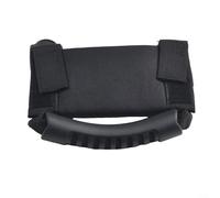 Lot de 2 poignées noires pour UTV pour barres de sécurité de VTT - Ajustement réglable pour tube rond de 3,8 à 4,4 cm - Maintien sécurisé de la main du passager pour la course