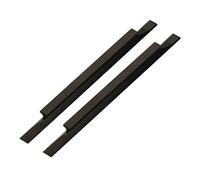 Lot de 2 Poignées Placard Cuisine Poignées Meuble Noir Poignées Tiroir Noire Poignées-Porte Cuisine en Alliage d'Aluminium entraxe (512mm)