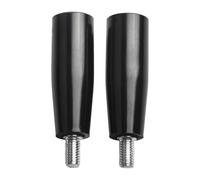 Lot de 2 poignées tournantes pour machines-outils compatibles avec les machines de fraisage et de meulage (M8 x 63)