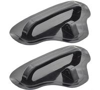 Lot de 2 poignées triangulaires en PVC avec boucle de remorquage pour kayaks, bateaux en caoutchouc et bateaux gonflables - Base de 17,2 x 11,5 cm, longueur de la poignée de 13,6 cm, trou de corde de