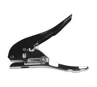 Lot de 2 poinçons pour travail du bois avec foret conique pour bande de chant, carton, plastique, scellage, papier PVC fin, profondeur réglable, diamètre 8 mm