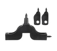 Lot de 2 poinçons pour tuyaux d'irrigation goutte à goutte 3 mm 4 mm deux types de mini outils de poinçonnage en forme de T Outil d'arrosage pour pose de tuyaux d'égouttement de branches