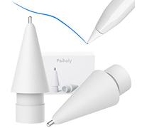 Lot de 2 Pointes de Crayon améliorées pour Apple Pencil - Pas d'usure - Pointe Fine de contrôle précise - Compatible avec Apple Pencil 1ère génération et 2ème génération/iPad Pro - Blanc