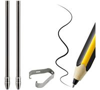 Lot De 2 Pointes De Crayon De Rechange Fines Sans Usure Compatibles Avec Les Stylets Noris Digital Jumbo/Classic Emr Digital - Embouts À Bille En Alliage De Titane Pour Stylo Noris Emr