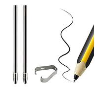 Lot de 2 pointes de crayon de rechange fines sans usure compatibles avec les stylets Staedtler Noris Digital Jumbo/Classic EMR Digital - Embouts à bille en alliage de titane pour stylo Noris EMR