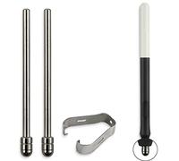 Lot de 2 Pointes de Crayon Fines en Alliage de Titane compatibles avec Wacom One Creative Pen - Embouts de Rechange rigides pour Stylet WACOM One DTC133W0A/Galaxy Tab S8 S7