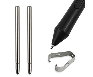 Lot de 2 pointes de crayon standard en alliage de titane pour One par WACOM, série Intuos, pointes de rechange pour WACOM CTL-672, CTL-671, CTL-471, CTL-472