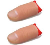 Lot de 2 pointes de pouce magiques - Bout du pouce - Soie - Disparition de la magie - Faux bout du pouce - Accessoire de magicien - Des astuces - Objets qui font disparaître
