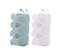 Lot de 2 pommeaux de douche en silicone 2024 à ventouse universelle réglable