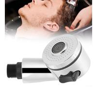 Lot de 2 pommeaux de douche pour shampoing, lit, chaise, robinet d'évier pour coiffeur à main, arroseur 2 fonctions, pommeau de douche avec adaptateur de shampooing