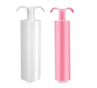 Lot de 2 pompes à air manuelles pour sacs de compression sous vide, pompes à main pour évacuer l'air et économiser de l'espace de rangement