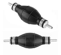 Lot de 2 pompes de transvasement manuel de 6 mm - Petit débit Pompe manuelle Pompe d'aspiration universelle pour essence, eau, huile, liquide Pompe à carburant pour voiture, jardin, bateau, tondeuse