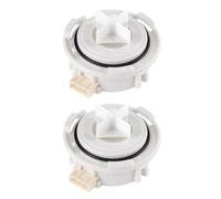 Lot de 2 pompes de vidange pour lave-vaisselle, assemblage commercial compatible avec EAU62043401, EAU62043403, EAU60710801, EAU60710802, EAP12742537, AP5977162, PS11710287, PS12742537
