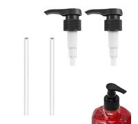 Lot de 2 pompes doseuses de 1 l de sirop pour boisson vitale Best Body Nutrition, distributeur de sirop, distributeur de sirop réutilisable avec tuyaux, embout de pompe pour bouteilles, pompes