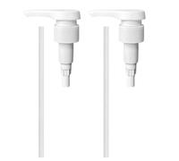 Lot de 2 pompes doseuses de 1 l - Distributeur de shampoing - Distributeur de sirop - Pompe derdoseuse - Tête de pompe universelle - Pour sirop Best Body 28/410
