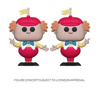 Lot de 2 POP figurines Alice au pays des merveilles Funko Tweedle Dee & Dum Multicolore 5 cm