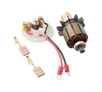 Lot de 2 porte-balais de charbon avec brosses pour modèles DHP456, BHP456 et autres outils compatibles pièce 6192633