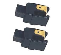 Lot de 2 porte-balais de charbon pour clés électriques HP1300S, HR2400K, 6905H, HP1030, 6402, HP1300S, HR2400 & HR2400K - Lot de 2, 6 x 9 x 19 mm