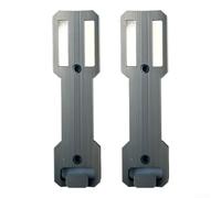 Lot de 2 porte-bombes magnétiques pour rangement d'atelier - Peut contenir 1 020,6 g - Lubrifiants, peintures, agents de nettoyage sur boîtes à outils en métal, armoires et murs (gris)