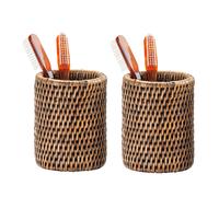 Lot de 2 porte-brosses à dents Basket BER H x Ø 10.5x8cm