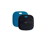 Lot de 2 Porte-clés Airtag Modèle Boomtag Etanche IPX7 Rechargeable Bleu