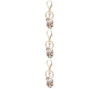 Lot de 2 Porte-clés en Forme de Cygne avec Strass - Décoration à Suspendre - pour de Voiture, Multicolore x 3 pièces, 4X3.5X0.5CMx3pcs