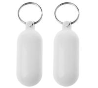 Lot de 2 porte-clés flottants pour sac à dos, porte-clés de voiture, porte-clés de sport flottant pour bateau, pêche, kayak, surf, jaune flottant