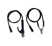 Lot de 2 porte-électrodes de soudage, pince de soudage, connecteur de porte-électrode professionnel, câble de soudage