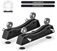 Lot de 2 porte-filaments pour imprimante 3D avec roulements à billes,porte-bobines d'imprimante 3D,porte-filaments,roulements à billes,étagères de fixation réglables,support de filament