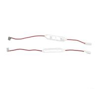 Lot de 2 porte-fusibles haute tension pour four à micro-ondes 5 KV 0 8 A avec câble de 310 mm de longueur compatible avec de nombreuses marques de micro-ondes