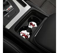 Lot de 2 porte-gobelets de voiture en forme de tracteur de dessin animé, porte-gobelets universels imperméables et antidérapants pour voiture, accessoires d'intérieur de voiture