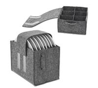 Lot de 2 porte-gobelets en feutre pour camping-car, camping, assiette en verre, porte-gobelet, accessoire indispensable pour la caravane