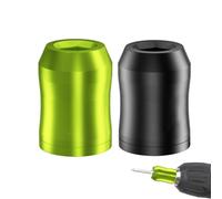 Lot de 2 porte- magnétiques avec tige hexagonale en d'aluminium pour forets pour outils électriques