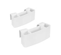 Lot de 2 Porte-Outils pour Tour de Potier avec Séparateurs Réglables pour un Rangement Efficace (15 X 6,3 X 4,1 cm)