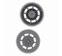 Lot de 2 porte-serpillères et chiffons en plastique et microfibre, compatibles avec DREAME pour X50 Pro/Ultra/Master, L50/L40S Pro Ultra, pour robot aspirateur MOVA V50 Ultra