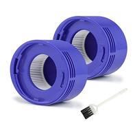 Lot de 2 post-filtres HEPA de qualité supérieure compatibles avec aspirateurs Dyson V7 V8 Absolute et Animal, filtre de rechange 967478
