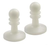 Lot de 2 poteaux anti-tonnerre avec fonction lumineuse pour une utilisation nocturne