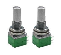 Lot de 2 potentiomètres empilés de qualité studio pour guitares Système anti-interférence Double Balance Mécanisme de réglage des fluides Contrôle du volume de la guitare