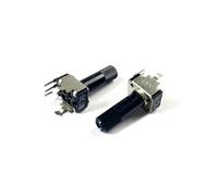 Lot de 2 potentiomètres mélangeurs verticaux simples RK09 à 3 broches B50K 503B, longueur l'arbre 18 mm